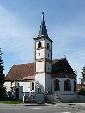 Die gotische Dorfkirche St. Wolfgang zu Pipping / Obermenzing an der Würm
