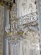 Im Festsaal des Schlosses Nymphenburg einer von vielen Kronleuchtern