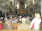 Die Klosterkirche wurde später im Rokokostil ausgestattet
