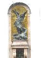 die Jesuitenkirche wurde dem Hl. Michael mit dem flammenden Schwert geweiht