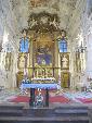 Der Hochaltar der Pfarrkirche St. Benedikt